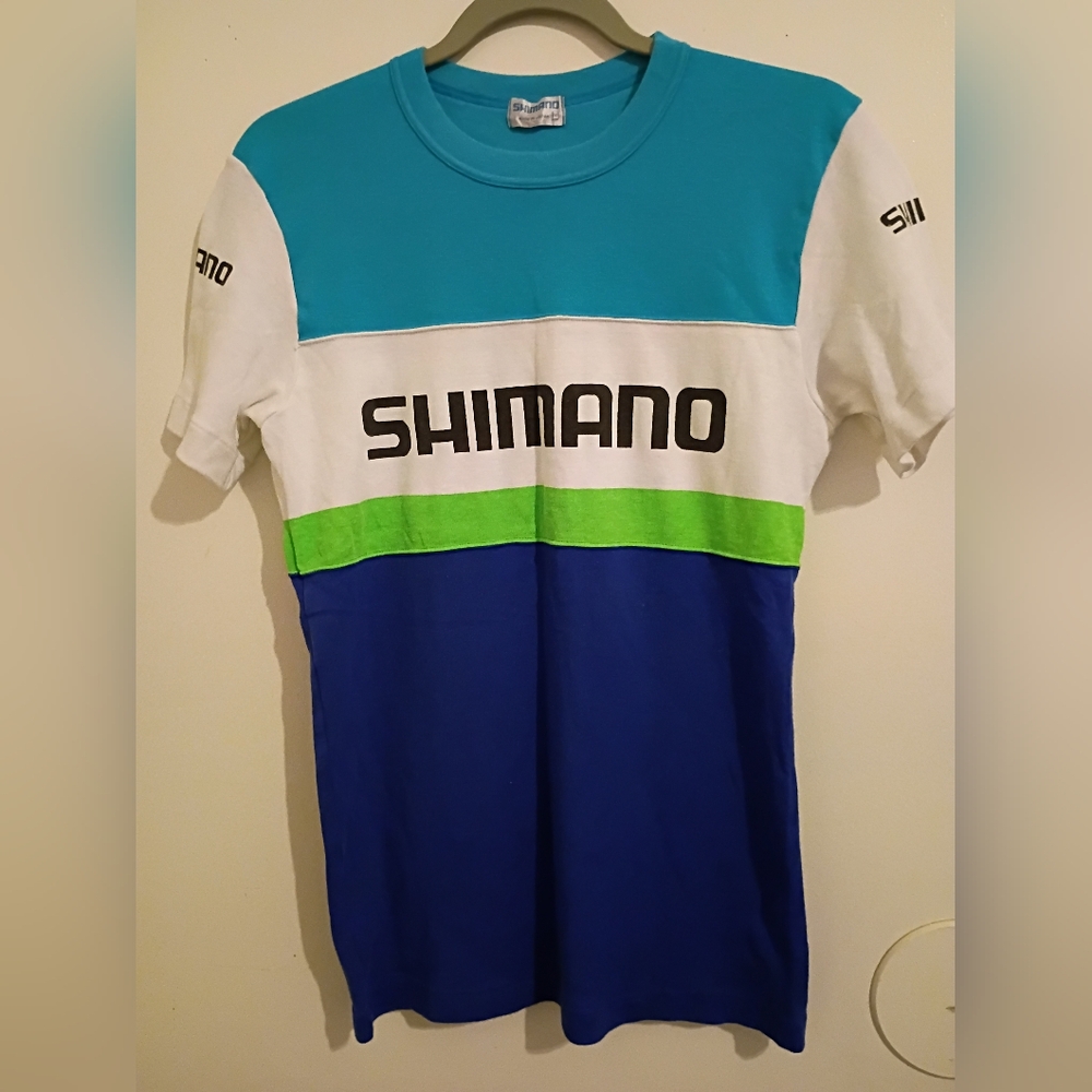 VTG Shimano Men's‎ Cycling T-shirt Sz L